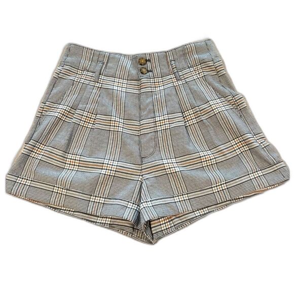 Abercrombie & Fitch Plaid Shorts - Size Medium - Picture 1 of 3
